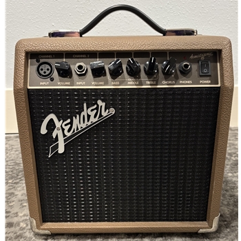 Used Fender Acoustasonic 15 Guitar Amp