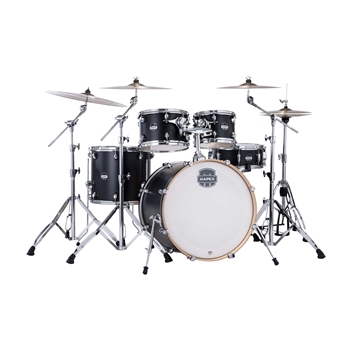 Mapex MM529SFKD Mars Maple Rock Shell Pack with 22" Kick, Matte Black