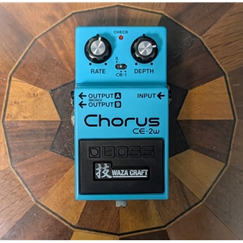 Used Boss CE-2W Chorus Waza Craft Pedal