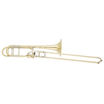 Shires STBQ30YA Q30YA Q Series Professional Tenor Trombone - Axial Flow Valve - Clear Lacquer