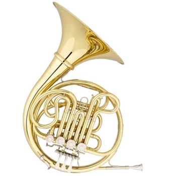 Shires SHRQ20U Q20 Dbl Horn with Detachable Bell - Unlacquered