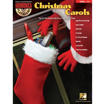 Christmas Carols Harmonica Play-Along Volume 11