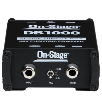 On-Stage  DB1000 - Active Direct Box