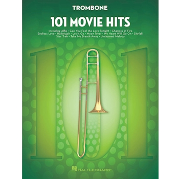 101 Movie Hits for Trombone