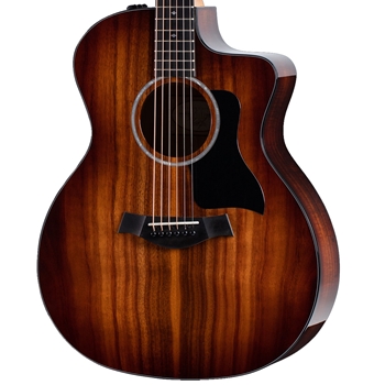 Taylor 224ce-K DLX Grand Auditorium Acoustic/Electric Guitar, Shaded Edge Burst