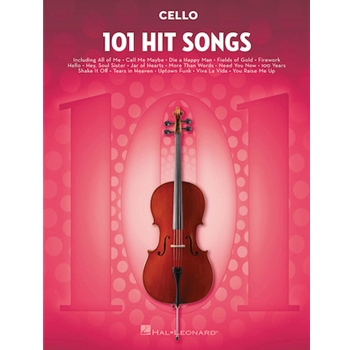 101 Hit Songs for Cello