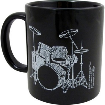 Aim AIM1811 5pc Drumset Mug - Black