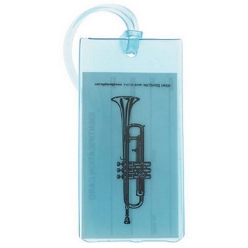 Aim AIM31502 Trumpet Music ID Bag Tag