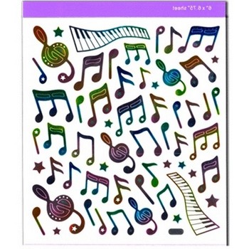 Aim AIM29547 Rainbow Note Stickers