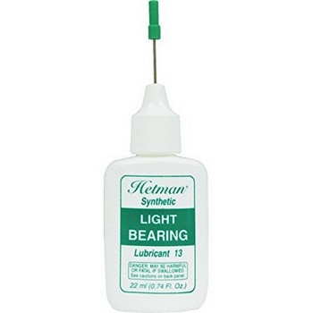 Hetman A14-MW80-13 Light Bearing Oil 30ml bottle w/ needle oiler