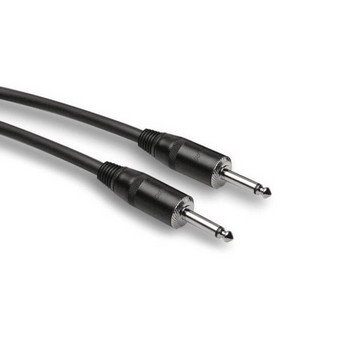 Hosa SKJ-4 Pro Speaker Cable REAN 1/4 in to TS Same