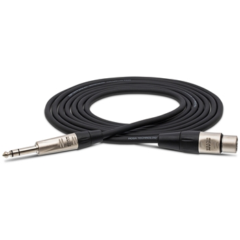 Hosa HXS-0 Pro Balanced Interconnect, REAN XLR3F to 1/4 in TRS