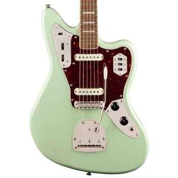 Squier Classic Vibe '70s Jaguar Electric Guitar, Laurel Fingerobard, Surf Green