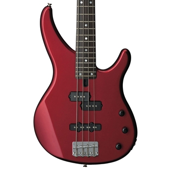 Yamaha TRBX174 4-String Electric Bass Guitar, Red Metallic