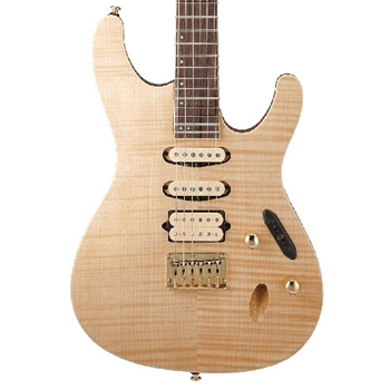 Ibanez SEW761FM Electric Guitar, Natural Flat
