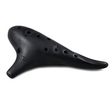 12-Hole Tenor Ocarina “Aria” Black