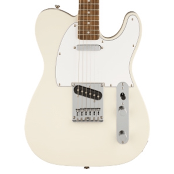 Squier Affinity Series Telecaster Electric Guitar, Laurel Fingerboard, Olympic White