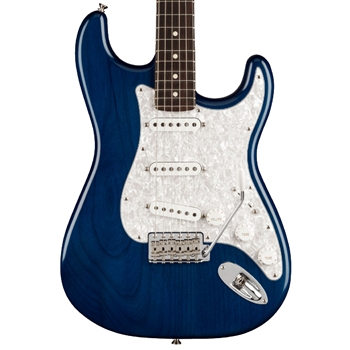 Fender Cory Wong Stratocaster Electric Guitar, Rosewood Fingerboard, Sapphire Blue Transparent