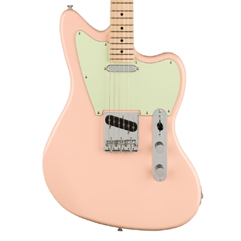Squier Paranormal Offset Telecaster Electric Guitar, Maple Fingerboard, Shell Pink