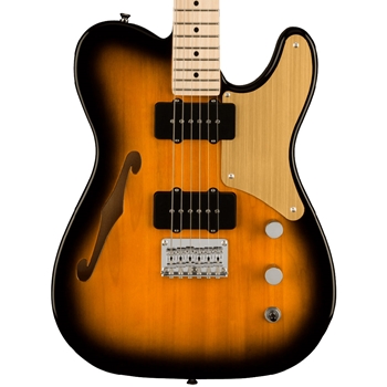 Squier Paranormal Cabronita Telecaster Electric Guitar, Maple Fingerboard, 2-Color Sunburst