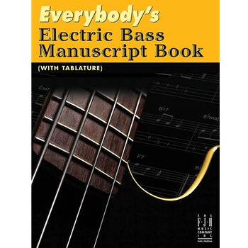 Everybody's Electric Bass Manuscript Book