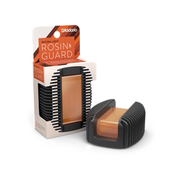 DRGBK-VR200 D'Addario Rosin Guard with Natural Light Rosin