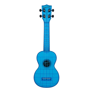 Kala KA-WMT-BL-S Transparent Cobalt Blue Soprano, Sea Glass Collection