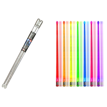 Aim AIM39606 Drum Sticks Light Up Color Changing Leds